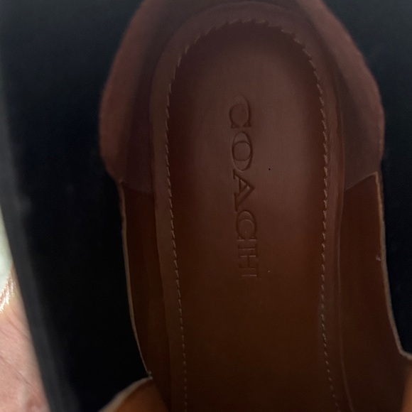 Coach Brown Patterned Ankle Boots - Picture 9 of 13